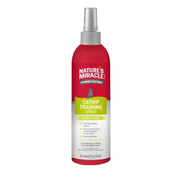 Nature's Miracle Cat Training Spray Catnip Advanced Platinum 8oz